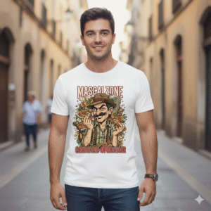 Remera Estampado "mascalzzone" - hombre -