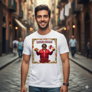 Remera Estampado "Pazza Gioia" - hombre