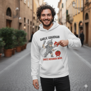 Buzo con capucha "garlic guardian" - unisex