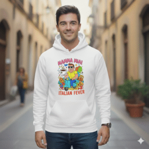 Buzo con capucha "mama mia" - unisex